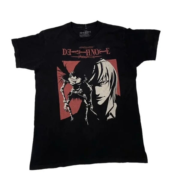 Men's Japanese Anime Manga DEATH NOTE Ryuk & Yagami Shonen Jump Size Medium - Picture 1 of 5